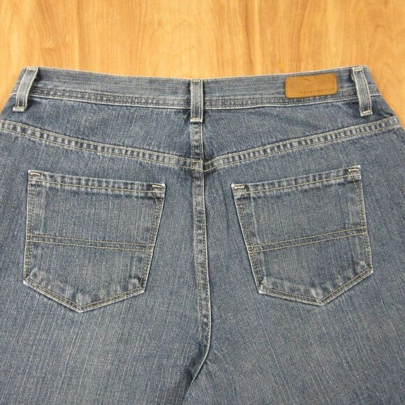 TOMMY HILFIGER‎ High-Rise Straight Leg Denim Jeans Womens Sz 10 LONG Cotton TALL - Picture 10 of 16